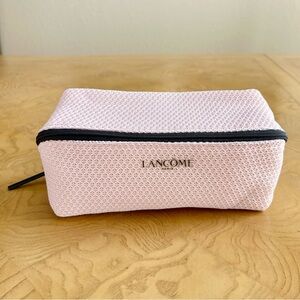 Lancome Pink Makeup Cosmetic Bag Pouch